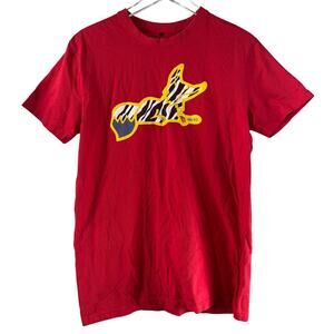 Akoo Cayenne Red Cotton Fox Trap Shirt Hip Hop Hustle Gang‎ Mens Medium